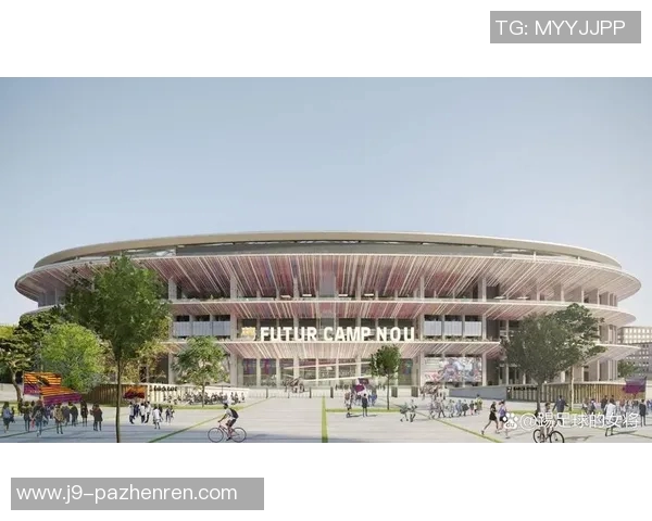 记者分享新诺坎普内部视频，目前巴塞罗那市政府仍未批准回归